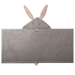WACi Plush Hooded Towel- Bunny